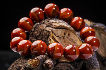 Jade and agate crafts beautifully carved using traditional techniques