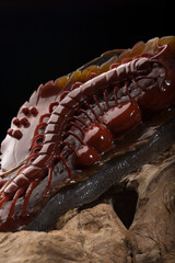 Jade and agate crafts beautifully carved using traditional techniques