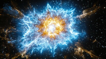 Fototapeta premium Cosmic Energy Explosion