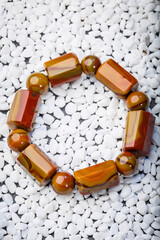 Jade and agate crafts beautifully carved using traditional techniques