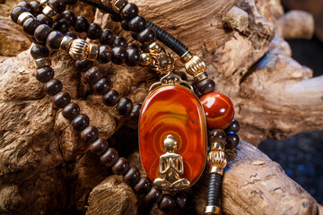 Jade and agate crafts beautifully carved using traditional techniques
