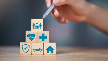 concepts of risk management and insurance ,Investments, Health ,Preventing and evaluating potential business investment benefits ,life insurance ,Protect your family from accidents ,safety in life