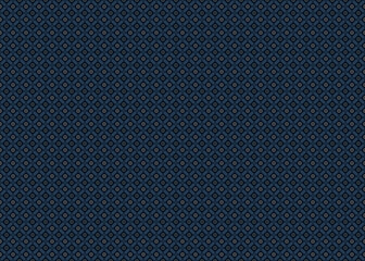 Abstract seamless pattern with cut square and diagonal in gray n blue on dark blue  background. Vector illustration. For masculine male shirt lady dress textile cover decoration all over print
