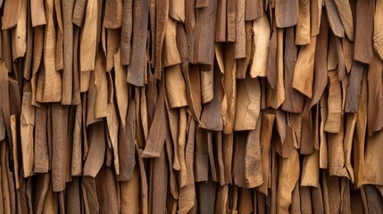 Wooden plank art installation urban gallery detailed texture photography contemporary setting close-up craftsmanship appreciation