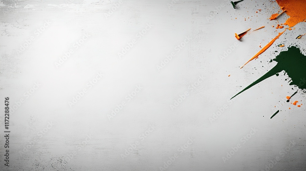 Poster abstract grunge background with colorful paint splashes and texture