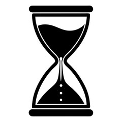 Top Illustrations of Hourglasses for Productivity and Motivation Themes