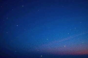 Small blue dots scattered across the sky at dusk, dark blue, light blue, twilight