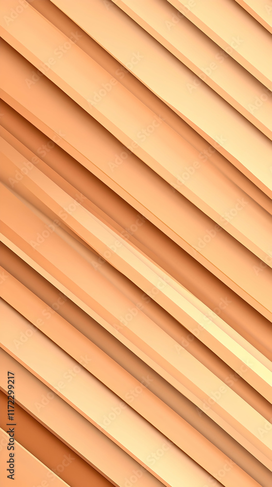Poster diagonal peach abstract lines background; design element for website, presentation, or print.