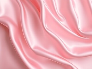 Obraz premium texture of the satin fabric of pink color for the background