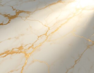 Obraz premium Illuminated Gold-Veined Marble: A Serene, Luxurious Texture