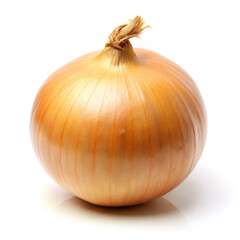 Onion on white background isolated