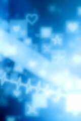 Fototapeta premium Blurred Medical Background for Graphic Design