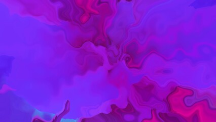 blue pink color holographic paint liquid effect