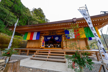 和歌山県　那智大社の風景(2024年12月)