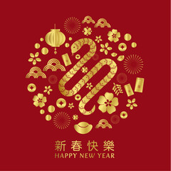 New Year of  the snake