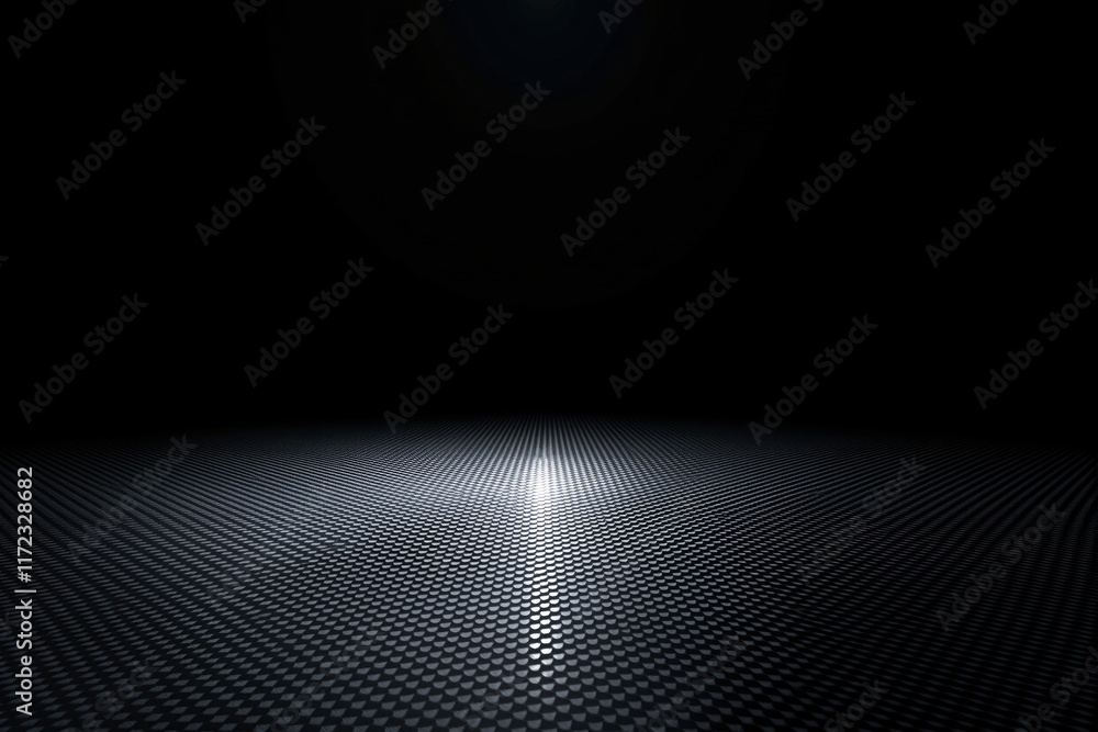 Aufkleber illuminated textured surface with a futuristic pattern fades into the dark background, showcasing mo
