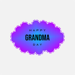 Grandma Day, Grandpa Day Holiday concept