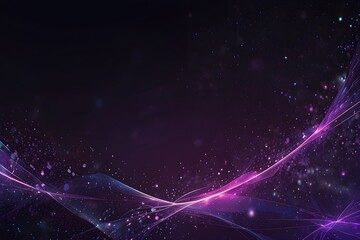 Obraz premium Creative glowing purple metaverse space background Generative AI
