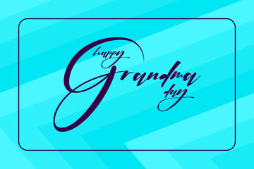 Grandma Day, Grandpa Day Holiday concept
