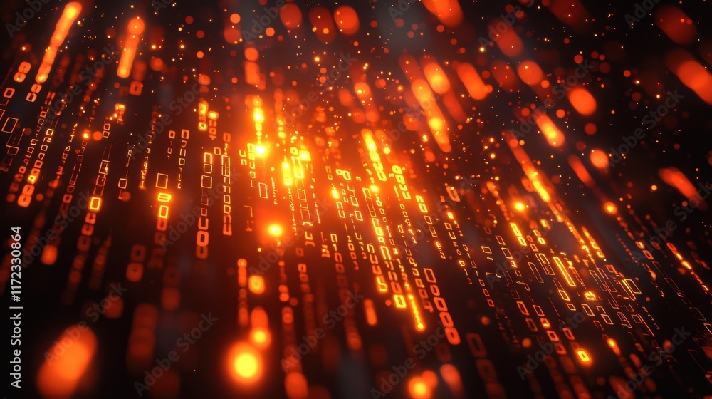 Aufkleber Securing digital environments a comprehensive guide to cybersecurity concepts featuring glowing digital locks