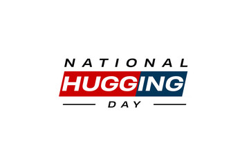 National Hugging Day Holiday concept