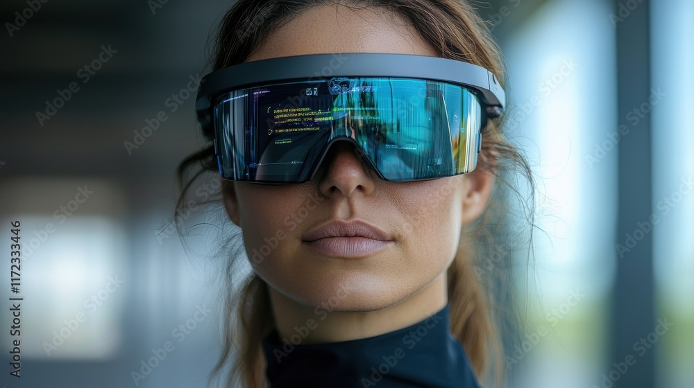 Aufkleber enhancing everyday experiences augmented reality glasses displaying information in urban environment