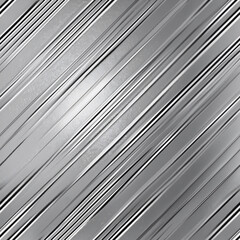 Obraz premium Diagonal Silver Stripes Seamless Pattern