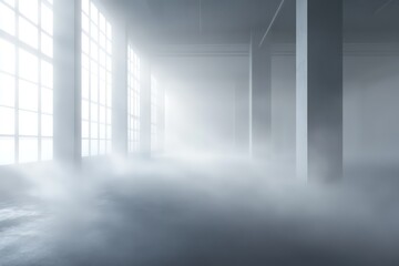 A hazy fog effect spreading across the floor, designed for atmospheric scenes and product presentations.