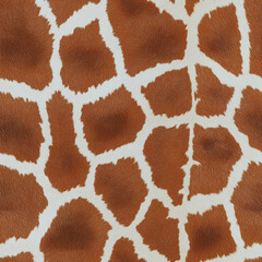 Giraffe Fur Seamless Pattern
