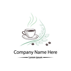 Coffee shop logo