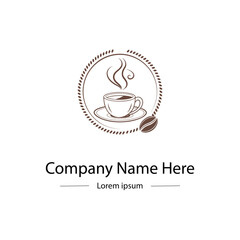 Coffee shop logo