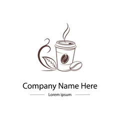 Coffee shop logo