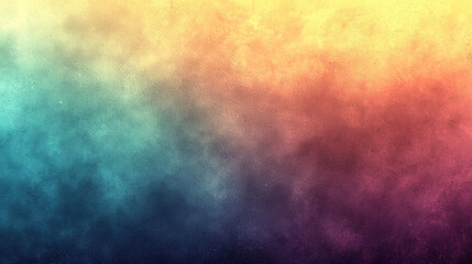 Colorful nebula space dust cloud background with subtle glow