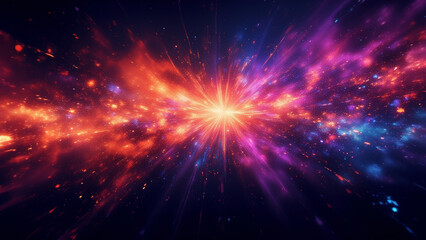 Naklejka premium Digital abstract background resonate to futuristric era