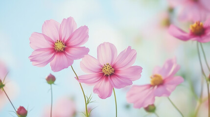 Fototapeta premium Elegant wedding invitation card background vector. Minimal hand painted watercolor botanical flowers texture template background. Design for wedding, vip cover, poster, rsvp moderncard.Valentine's Day