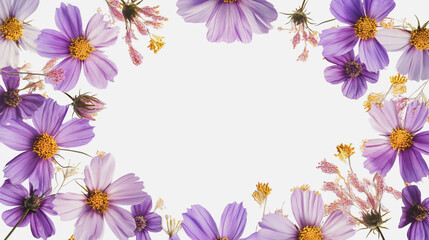 Fototapeta premium Elegant wedding invitation card background vector. Minimal hand painted watercolor botanical flowers texture template background. Design for wedding, vip cover, poster, rsvp moderncard.Valentine's Day