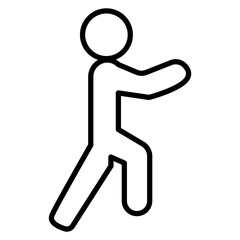 Fencing Warm Up Icon