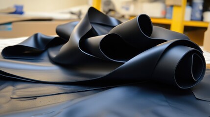 Neoprene Fabric Roll Flexible Material Used for Wetsuits and Drying Applications in Textile Industry