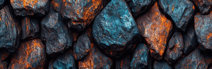 Stunning Rock Texture: A Close-up View of Nature's Art