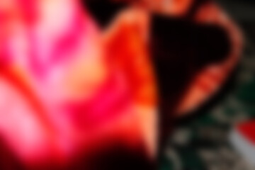 Pink and red vibrant abstract blurred texture