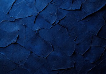Fototapeta premium Deep Blue Textured Abstract Art