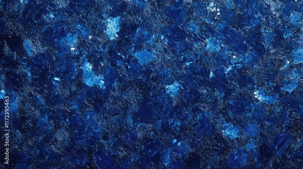 Poster navy blue glitter texture with a sparkling background ideal for design projects and elegant presenta