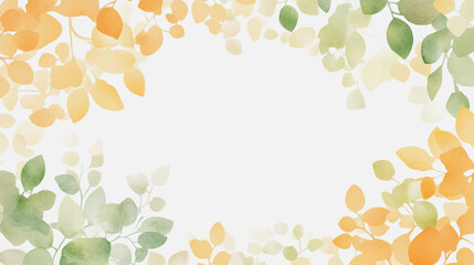 Elegant wedding invitation card background vector. Minimal hand painted watercolor botanical flowers texture template background. Design for wedding, vip cover, poster, rsvp moderncard.Valentine's Day