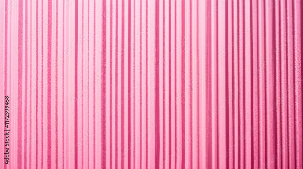 Aufkleber textured pink corrugated cardboard sheet with vertical lines for creative backgrounds and design ele