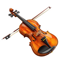 Fototapeta premium violin isolated on white