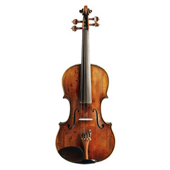 Obraz premium violin isolated on white background