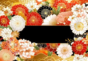 Vibrant Floral Pattern Design