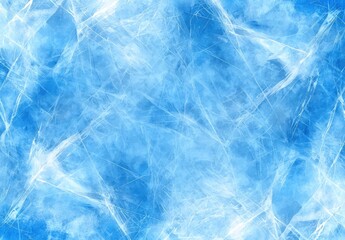 Fototapeta premium Stunning Blue Ice Fractal Background