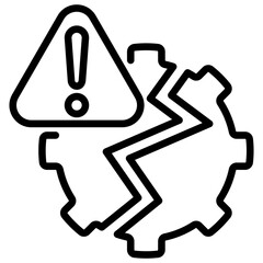 Merger And Acquisition Line Icon