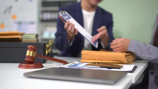 Legal consultation meeting